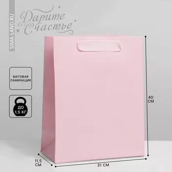 Пакет подарочный ламинированный, упаковка,