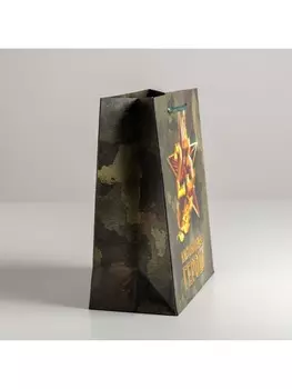 Пакет подарочный ламинированный, упаковка,