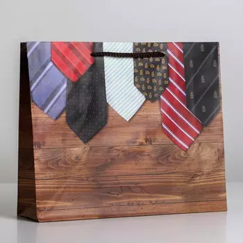 Пакет подарочный ламинированный, упаковка, best man, ml 21 х 25 х 8 см