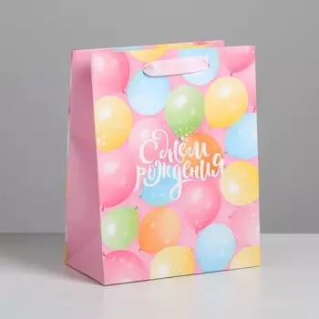 Пакет подарочный ламинированный вертикальный, упаковка,