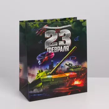 Пакет подарочный ламинированный вертикальный, упаковка,