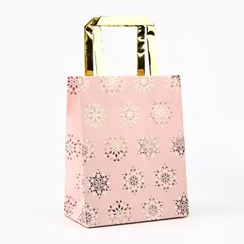 Пакет подарочный новогодний ламинированный