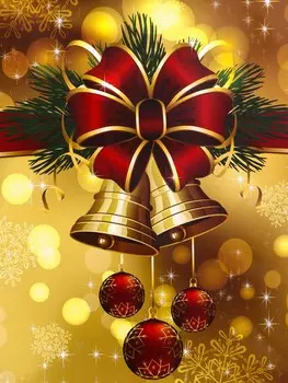 Пакет подарочный новогодний ламинированный