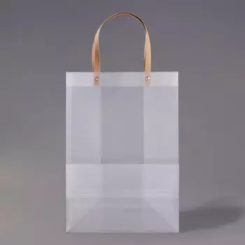 Пакет подарочный pp, прозрачный, матовый, 251535 см