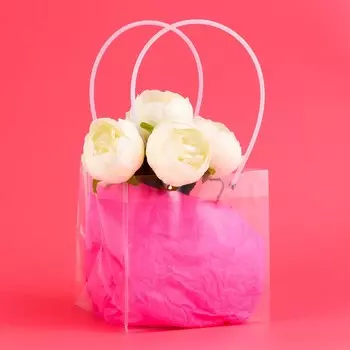 Пакет подарочный с квадратным дном пп, 181818 см