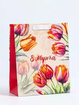 Пакет подарочный вертикальный