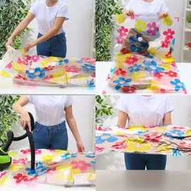 Вакуумный пакет для хранения вещей доляна, 70110 см, с рисунком