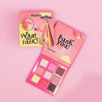 Палетка теней для век What the funk! 9г