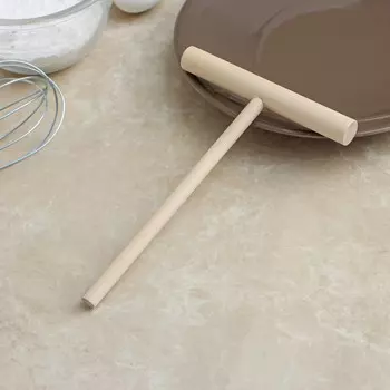 Палочка для блинов из дерева доляна, 1812 см