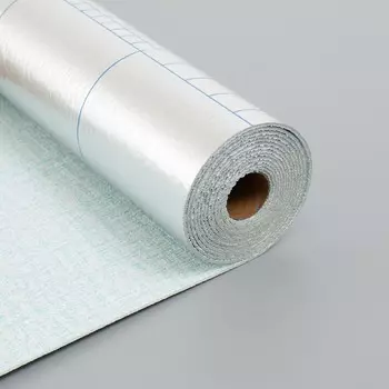 Панель пвх самоклеящаяся take it easy, в рулоне, 28005002 мм, цвет бирюзовый