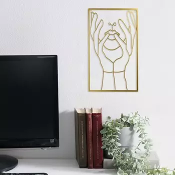 Панно интерьерное металл