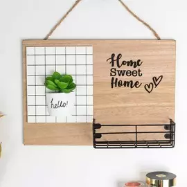 Панно настенное с полочкой