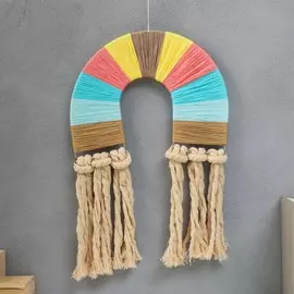 Панно настенное в технике макраме