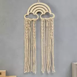 Панно настенное в технике макраме