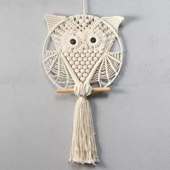 Панно настенное в технике макраме