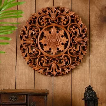 Панно резное дерево