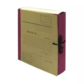 Папка архивная а4 на 4 завязках calligrata