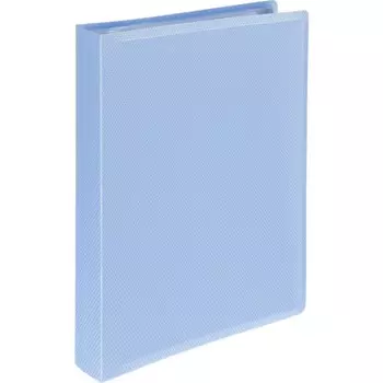 Папка c 60 вкладышами а4, calligrata top breeze, 700 мкм, с тиснением, небесный
