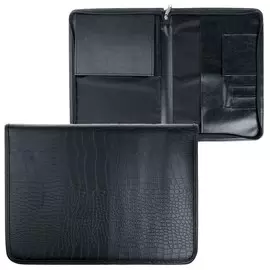 Папка деловая искусственная кожа, 370 х 275 х 30 мм,