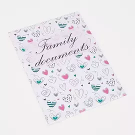 Папка для документов, 1 комплект, цвет белый