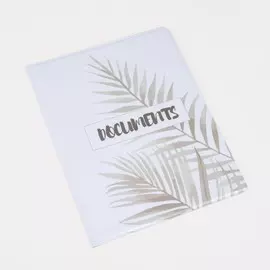 Папка для документов, 1 комплект, цвет белый