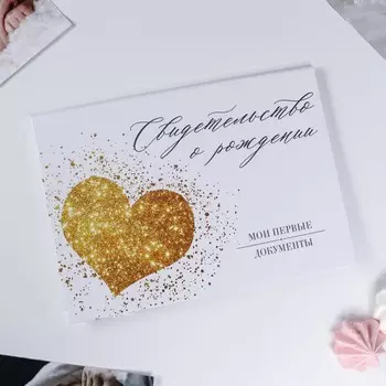 Папка для свидетельства о рождении