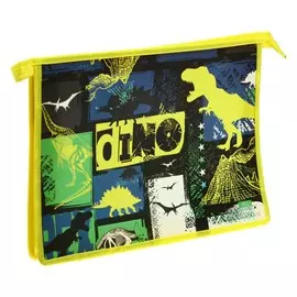 Папка для тетрадей а4, 325 х 230 х 55 мм, молния сверху, пластиковая, пм-а4-29 calligrata