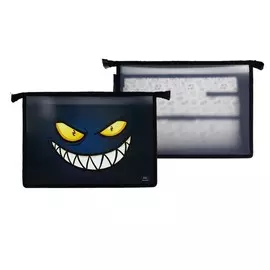 Папка для труда а4, 325 х 230 х 100 мм, молния сверху, пластиковая, птр-22