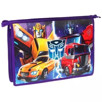 Папка пластиковая для тетрадей а4, на молнии,