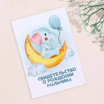 Папка под свидетельство о рождении