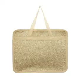 Папка с блестками, цвет золотой