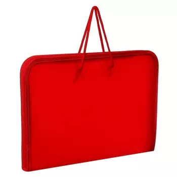 Папка с ручками а4, 325 х 240 х 25 мм, молния вокруг, пластиковая,