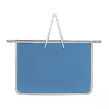 Папка с ручками а4, 330 х 230 х 55 мм, молния сверху, пластиковая,