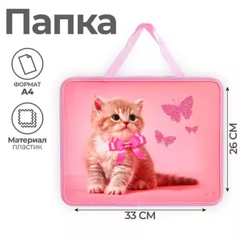 Папка для труда, а4, пластиковая, 33267.5 см