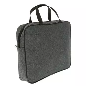 Папка с ручками текстильная а4, офис - премиум