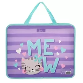 Папка с ручками пластиковая, а4, 330 x 260 х 75 мм calligrata