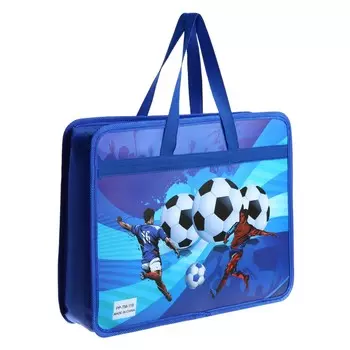 Папка с ручками пластиковая а4, 37 х 22 х 5 см