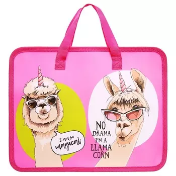 Папка с ручками пластиковая а4 calligrata