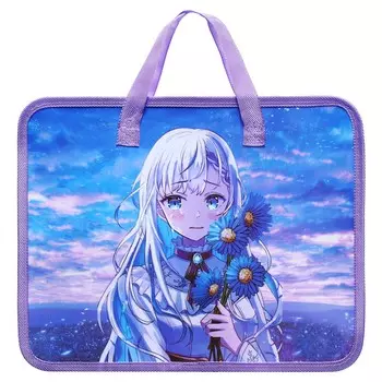 Папка с ручками пластиковая а4 calligrata