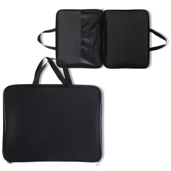 Папка с ручками текстильная а4, calligrata