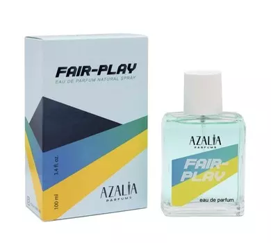 Парфюмерная вода мужская Fair-Play Blue 100мл Azalia