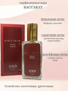 Парфюмерная вода женская Baccarat 30 мл Azalia
