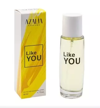 Парфюмерная вода женская Like You Yellow 50мл Azalia