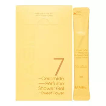 Парфюмированный гель для душа с керамидами и ароматом малины и жасмина 208мл