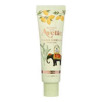 Парфюмированный крем для рук c ароматом лайма и базилика 142мл