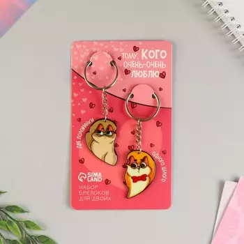 Парные брелки