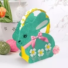 Пасхальная корзинка из фетра