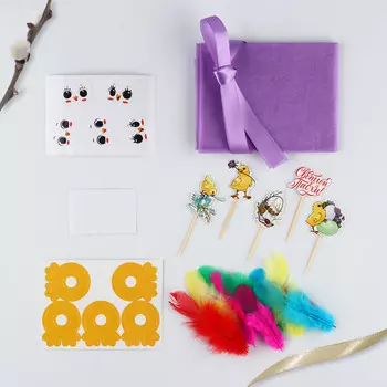 Пасхальный набор для украшения кулича