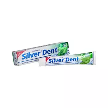 Паста зубная silver dent тройное