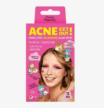 Патчи-глэм с салициловой кислотой и маслом чайного дерева (в уп.12шт.)11г